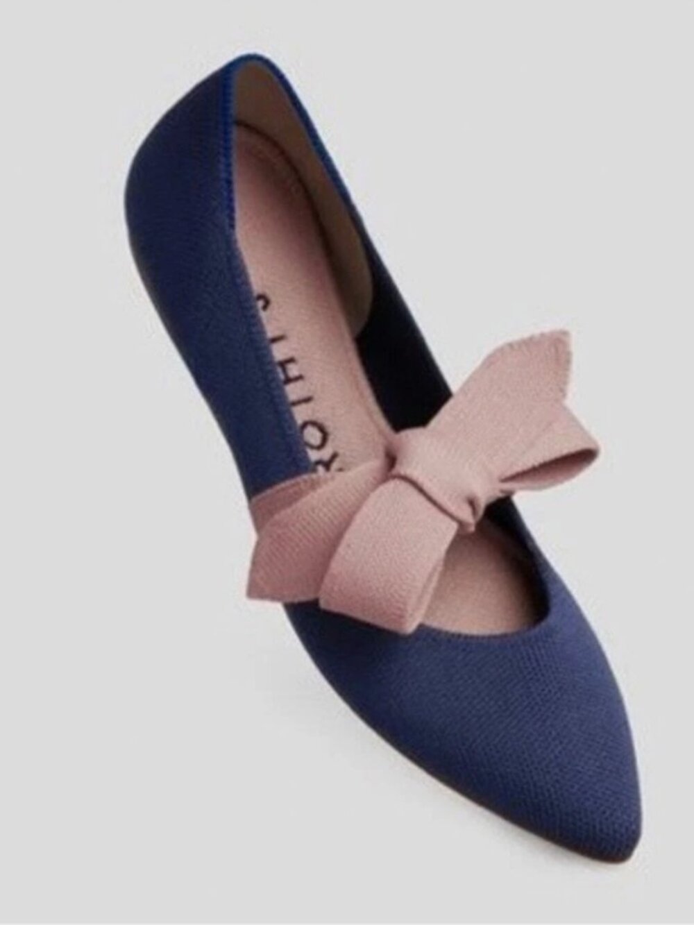Rothy's "Sapphire" Mary Jane Flat
